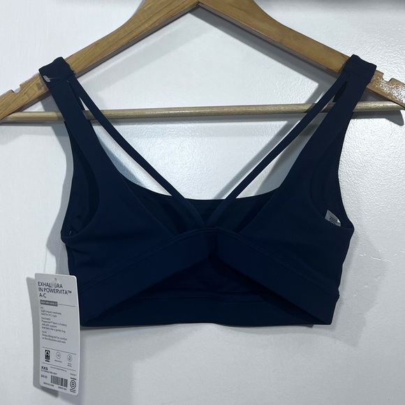 Athleta Blue Sports Bra with Racerback Design - Picture 3 of 8